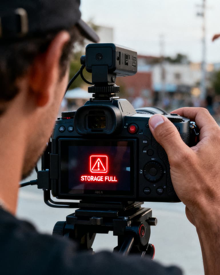 KOCARD APP built‑in smart video compression function, HEVC 10‑bit video transcoding cuts drone and camera footage size up to 80% 